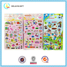 Lovely cats puffy stickers for kids